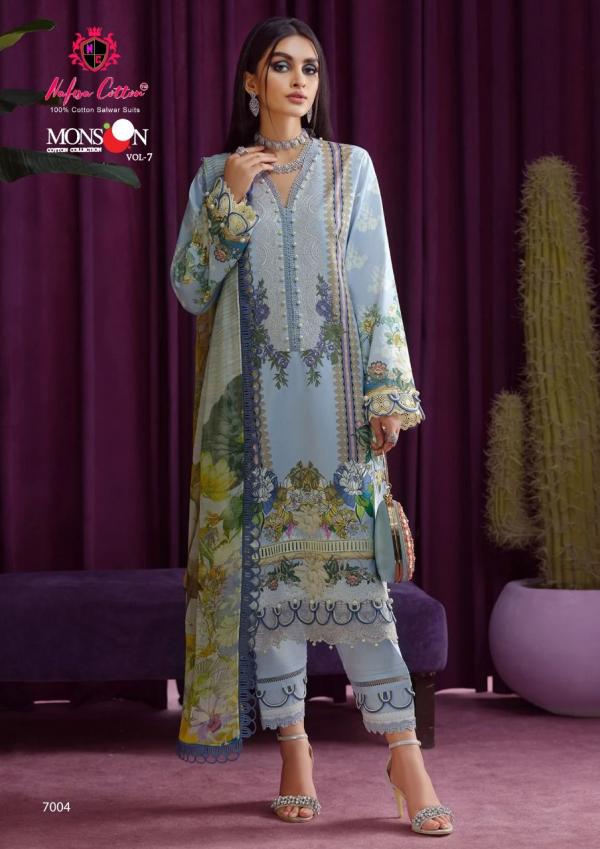 Nafisa Monsoon Vol-7 Cotton Designer Exclusive Dress Material